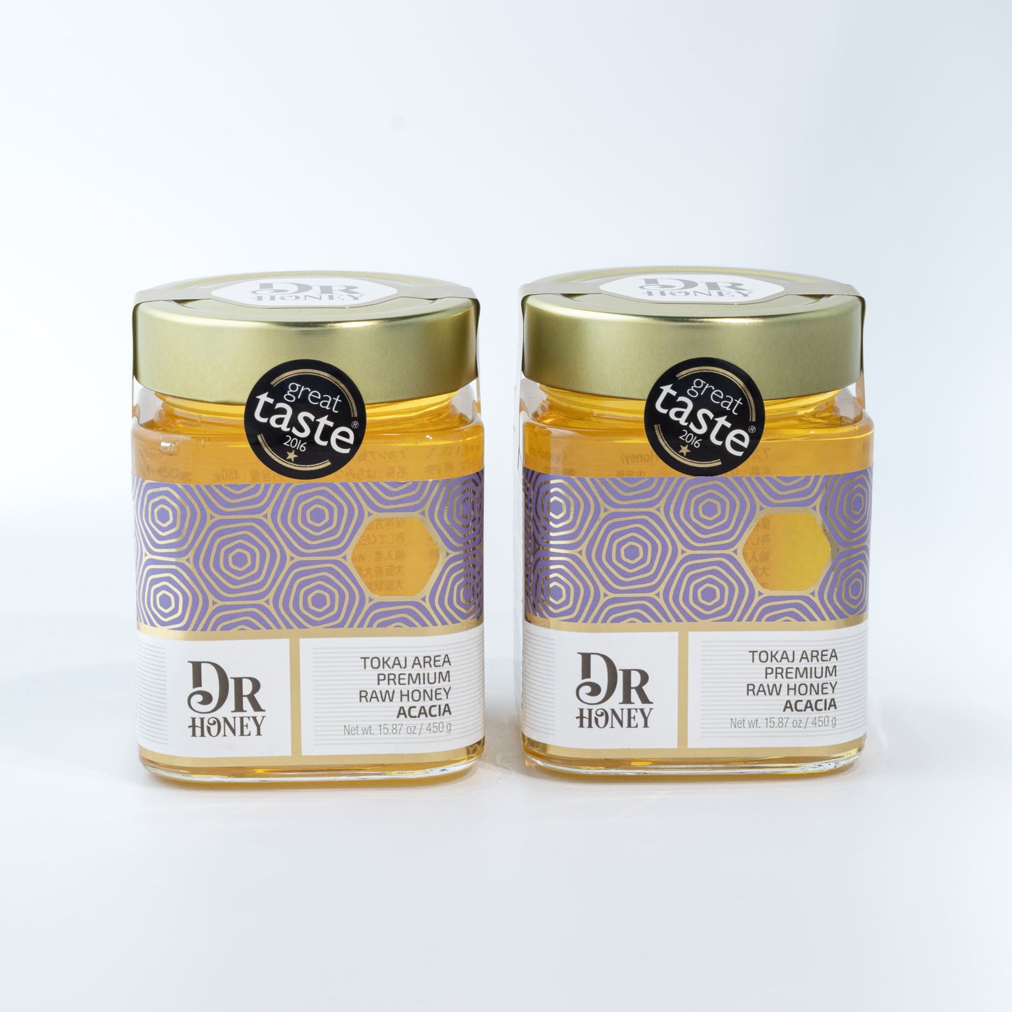 【アカシア2瓶セット】DR HONEY ハンガリー産アカシア蜂蜜 450g