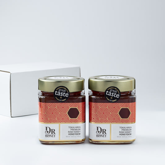 【ギフトボックス入り２瓶】DR HONEY ハンガリー産ハニーデュー蜂蜜 450g